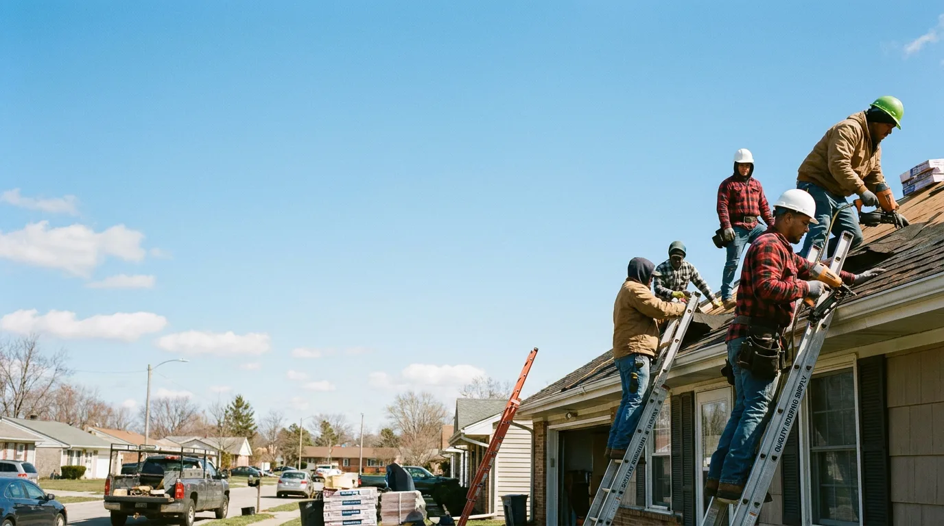 Roofing in Mount Pulaski, IL near me